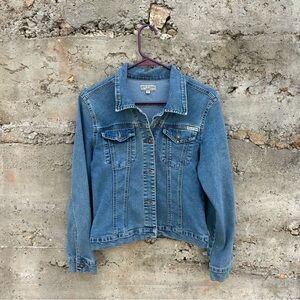 Max studio vintage Y2K Denim Blue Women's Jacket